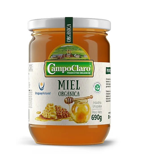 Miel orgánica 690gr.