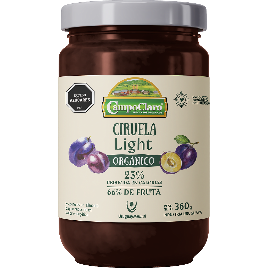 Mermelada Ciruela Light 360g